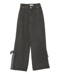 SIDE RIBBON DENIM PT/サイドリボンデニムパンツ