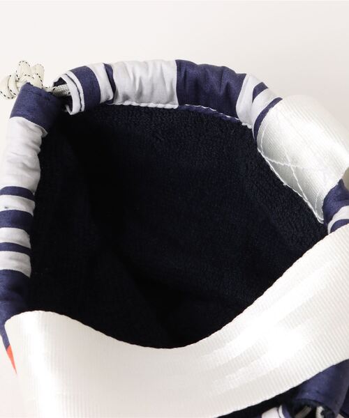 PUEBCO（プエブコ）の「SHIRT FABRIC DRAWSTRING BAG（ハンドバッグ・メンズ・その他1/その他2・ONE SIZE）」の4枚目の写真