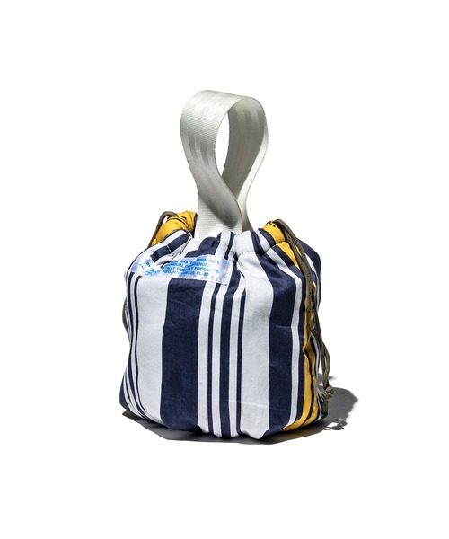 PUEBCO（プエブコ）の「SHIRT FABRIC DRAWSTRING BAG（ハンドバッグ・メンズ・その他1/その他2・ONE SIZE）」の8枚目の写真