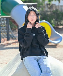 Alite cloth（アリーテクロス）の「ワンポイントプリントパーカー（パーカー）」