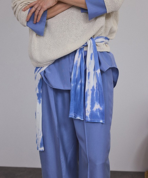 25SS]GENTLE SILK パンツ【セットアップ対応】（その他パンツ）｜SALON