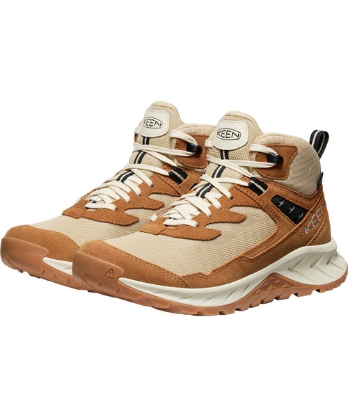 KEEN（キーン）の「HIGHTRAIL MID WP / ハイトレイル ミッド ウォータープルーフ / レディース トレッキングシューズ 防水（ブーツ・レディース・ブラウン・23cm/23.5cm/24cm/24.5cm/25cm/25.5cm/22.5cm/26cm）」の5枚目の写真