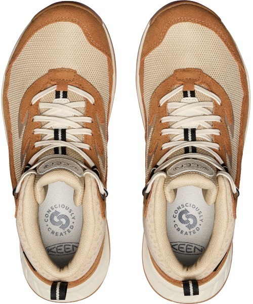 KEEN（キーン）の「HIGHTRAIL MID WP / ハイトレイル ミッド ウォータープルーフ / レディース トレッキングシューズ 防水（ブーツ・レディース・ブラウン・23cm/23.5cm/24cm/24.5cm/25cm/25.5cm/22.5cm/26cm）」の7枚目の写真
