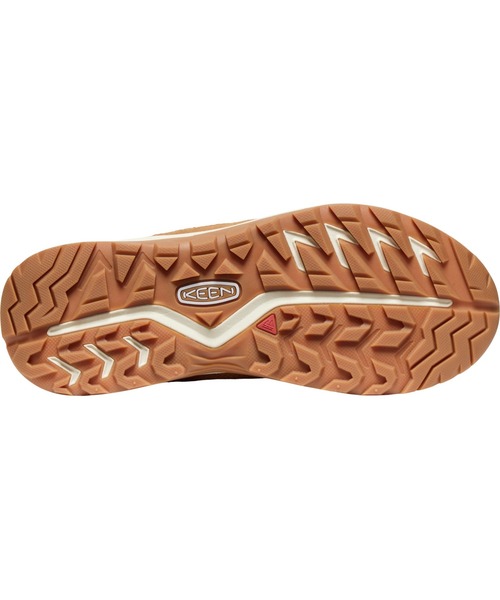 KEEN（キーン）の「HIGHTRAIL MID WP / ハイトレイル ミッド ウォータープルーフ / レディース トレッキングシューズ 防水（ブーツ・レディース・ブラウン・23cm/23.5cm/24cm/24.5cm/25cm/25.5cm/22.5cm/26cm）」の9枚目の写真