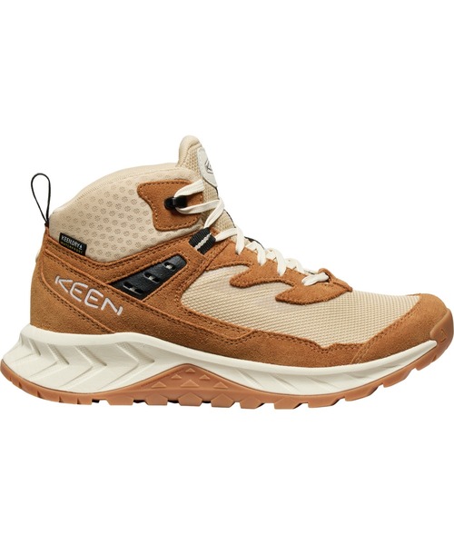 KEEN（キーン）の「HIGHTRAIL MID WP / ハイトレイル ミッド ウォータープルーフ / レディース トレッキングシューズ 防水（ブーツ・レディース・ブラウン・23cm/23.5cm/24cm/24.5cm/25cm/25.5cm/22.5cm/26cm）」の4枚目の写真
