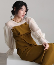 ANDRESD｜アンドレスドのドレス（グリーン・カーキ/緑色系）通販