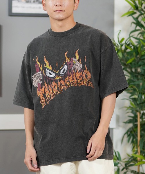 激レア! THRASHER タランチュラ ボロT 雰囲気抜群！ セール】【ムラサキスポーツ限定】THRASHER/スラッシャー 半袖Tシャツ