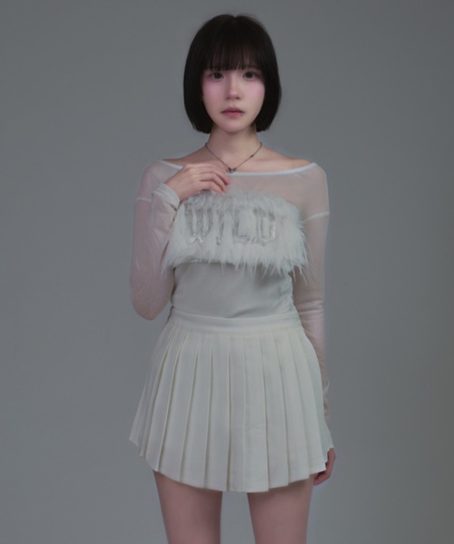 See-through Fur Tops / シースルーファートップス（Tシャツ