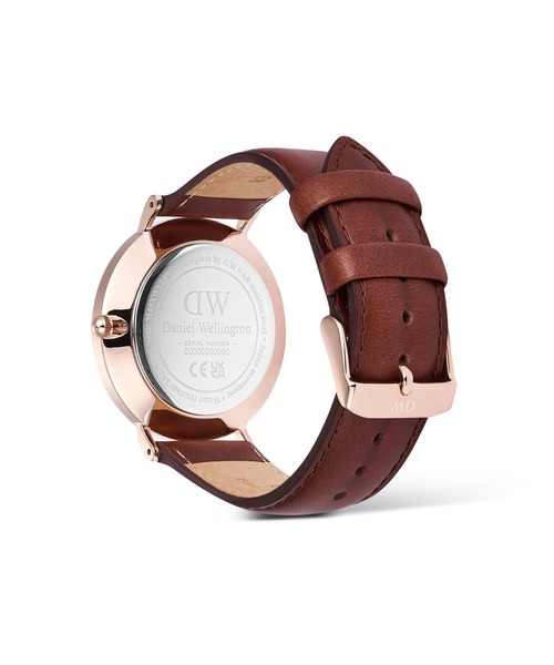 Daniel Wellington(ダニエルウェリントン)の「Classic Day Display 本革 40MM シルバー/ローズゴール(アナログ腕時計・メンズ・ピンクゴールド/シルバー/ゴールド系その他・40mm)」の14枚目の写真