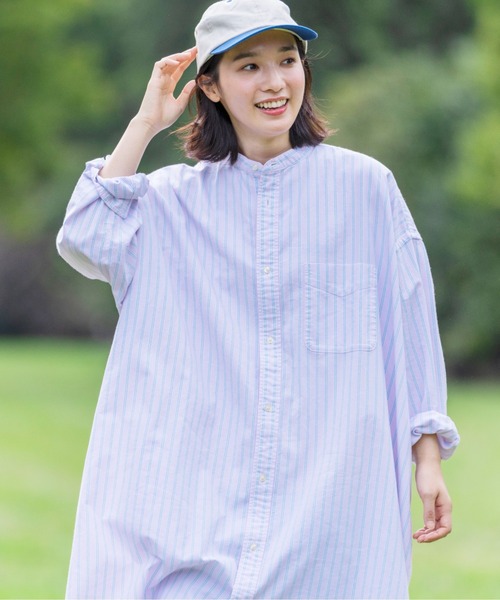 【 】CKJ ロングスリーブシャツワンピース★送料無料 セール】【JAPAN EDITION】オロノ・ロングスリーブ・ロング