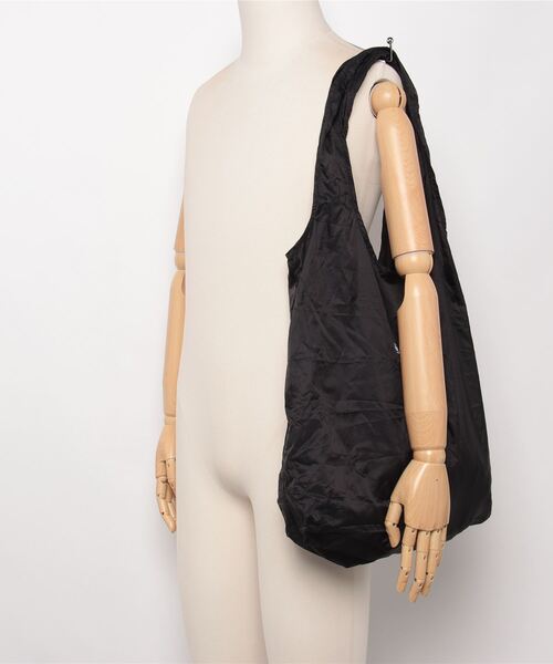 NANOPLUS/ﾅﾉﾌﾟﾗｽ】 XL ブラック（エコバッグ/サブバッグ）｜MAISON mou