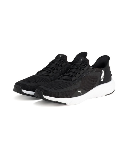 PUMA(プーマ)の「PUMA プーマ ユニセックス ソフトライド フレックスレース イーズイン ALT(スニーカー・メンズ・ブラック/グレー/ブラック×ホワイト/ホワイト系その他・23.0cm/23.5cm/22.0cm/22.5cm/28.5cm/29.0cm/28.0cm/25.0cm/24.0cm/27.0cm/27.5cm/26.0cm/29.5cm/25.5cm/26.5cm/30.0cm/24.5cm)」の11枚目の写真