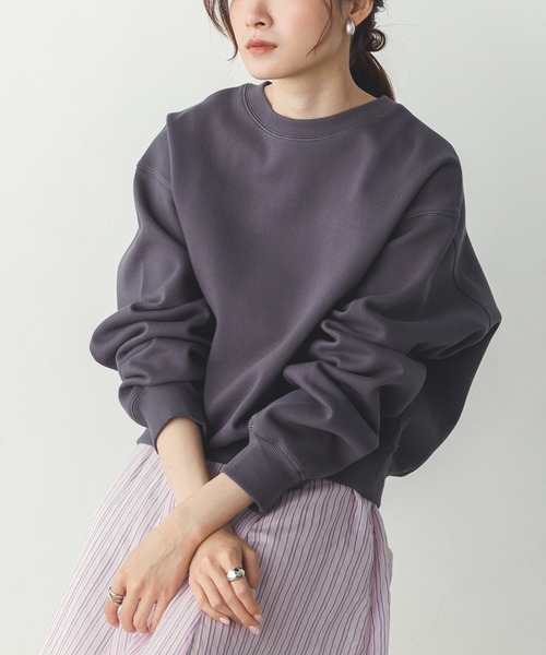 ゆっち。 セール】シャイニー糸ステッチ スウェット（スウェット）｜hunch