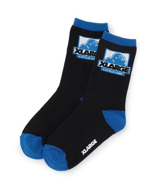 XLARGE KIDS（エクストララージキッズ）の「【人気商品再入荷】【直営店で取り扱い無し】ゴリラソックス（ソックス/靴下・キッズ・ブラック/ホワイト・19-21cm/15-17cm/17-19cm）」の2枚目の写真