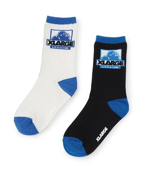 XLARGE KIDS（エクストララージキッズ）の「【人気商品再入荷】【直営店で取り扱い無し】ゴリラソックス（ソックス/靴下・キッズ・ブラック/ホワイト・19-21cm/15-17cm/17-19cm）」の7枚目の写真