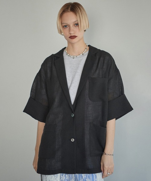 ローズバッド　ROSE BUD ジャケット　新品、未使用 ローズバッド ROSE BUD パッチワークファージャケット
