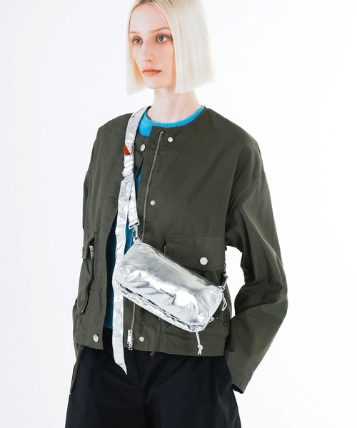 Topologie(トポロジー)の「(Topologie)ottle Sacoche Medium(ショルダーバッグ・レディース・シルバー/ゴールド・ONE SIZE)」の19枚目の写真