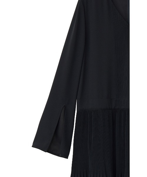 セール】SLANT PINTUCK LOOSE ONEPIECE（ワンピース）｜CLANE（クラネ