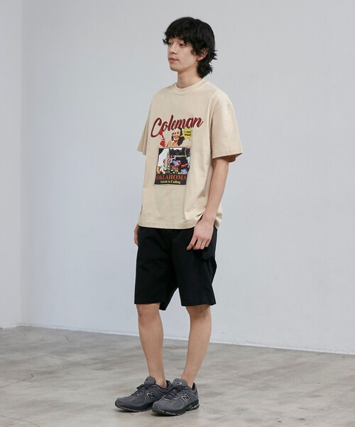 COLEMAN（コールマン）の「【Coleman】レトロプリントCOOL Tシャツ（Tシャツ/カットソー・メンズ・ケリーグリーン/ベージュ/ホワイト・XL/L/M/S）」の12枚目の写真