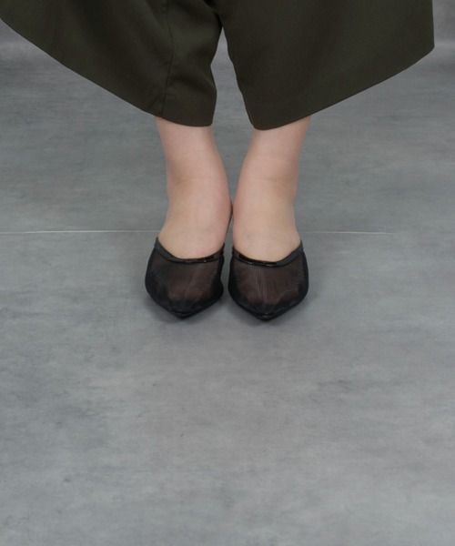 Mollini（モリーニ）の「【Mollini/モリーニ】メッシュパンプス　ミュールサンダル（パンプス・レディース・ブラック/ブラウン・38/37/36）」の20枚目の写真