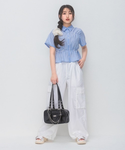 repipi armario（レピピ アルマリオ）の「アソートワイドカーゴパンツ（カーゴパンツ・キッズ・ホワイト/その他2/その他1・SMALL/LARGE/MEDIUM）」の4枚目の写真