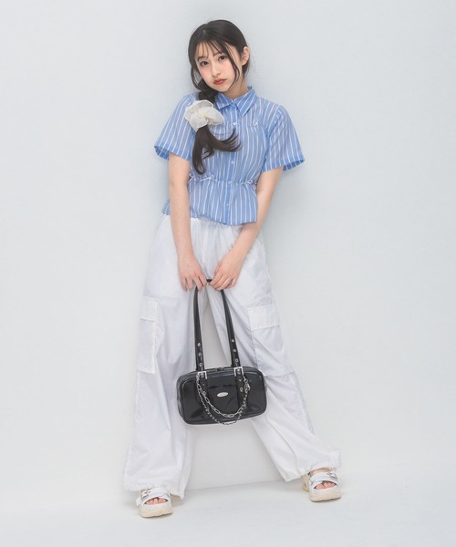 repipi armario（レピピ アルマリオ）の「アソートワイドカーゴパンツ（カーゴパンツ・キッズ・ホワイト/その他2/その他1・SMALL/LARGE/MEDIUM）」の6枚目の写真