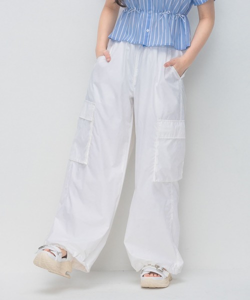 repipi armario（レピピ アルマリオ）の「アソートワイドカーゴパンツ（カーゴパンツ・キッズ・ホワイト/その他2/その他1・SMALL/LARGE/MEDIUM）」の8枚目の写真
