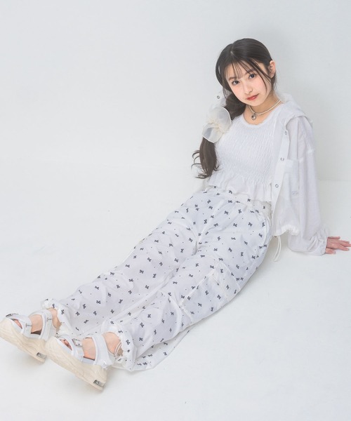 repipi armario（レピピ アルマリオ）の「アソートワイドカーゴパンツ（カーゴパンツ・キッズ・ホワイト/その他2/その他1・SMALL/LARGE/MEDIUM）」の15枚目の写真