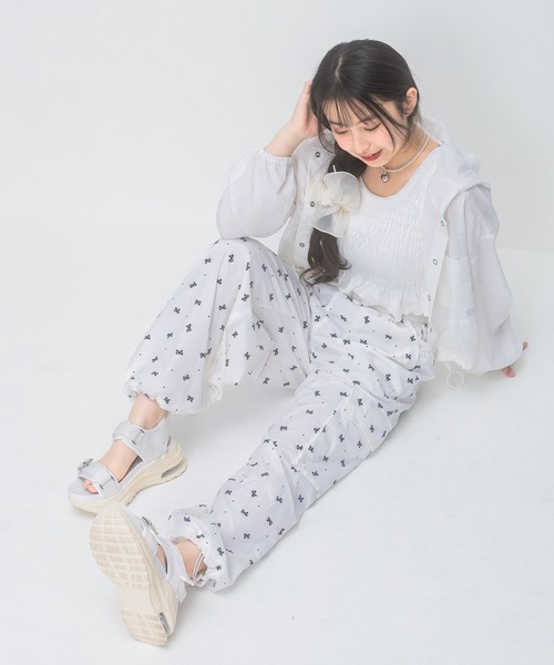 repipi armario（レピピ アルマリオ）の「アソートワイドカーゴパンツ（カーゴパンツ・キッズ・ホワイト/その他2/その他1・SMALL/LARGE/MEDIUM）」の18枚目の写真