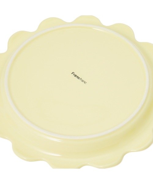 うねうね プレート L イエロー（食器）｜Francfranc（フランフラン）の