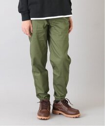 GLAZOS（グラソス）の「【大人向けサイズあり】綿ポリストレッチツイル・ジョガーパンツ（その他パンツ）」