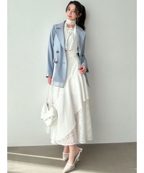 RESEXXY（リゼクシー）の「チョーカーコンビブラウス（シャツ/ブラウス・レディース・その他1/ホワイト/ピンク・FREE）」の17枚目の写真