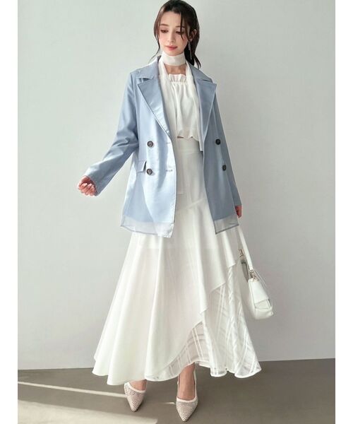 RESEXXY（リゼクシー）の「チョーカーコンビブラウス（シャツ/ブラウス・レディース・その他1/ホワイト/ピンク・FREE）」の18枚目の写真