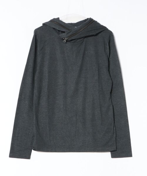 ARCHIVER(アーカイバ)の「【RS】【Growth by Grail】ZIPデザインプルパーカー(パーカー・メンズ・ホワイト/ブラック/グレー・MEDIUM/LARGE)」の3枚目の写真