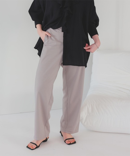 細見えカットイージーパンツ（その他パンツ）｜titivate（ティティ