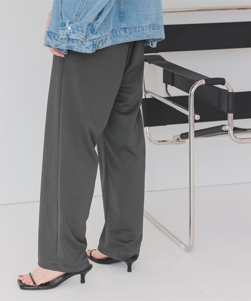 titivate(ティティベイト)の「細見えカットイージーパンツ(その他パンツ・レディース・ブラック/ライトグレー/チャコール/ベージュ・SP/S/M/MT/L)」の18枚目の写真