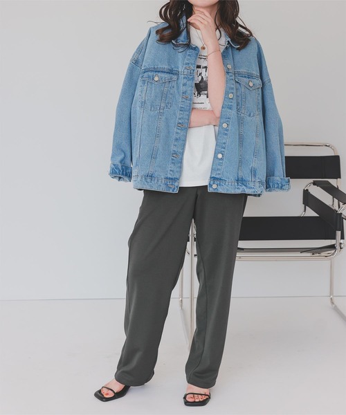 titivate(ティティベイト)の「細見えカットイージーパンツ(その他パンツ・レディース・ブラック/ライトグレー/チャコール/ベージュ・SP/S/M/MT/L)」の19枚目の写真