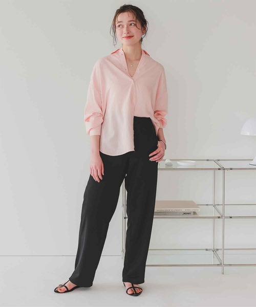 titivate(ティティベイト)の「細見えカットイージーパンツ(その他パンツ・レディース・ブラック/ライトグレー/チャコール/ベージュ・SP/S/M/MT/L)」の7枚目の写真