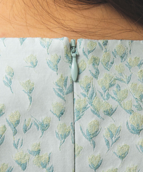 セール】【NALACARA】小花JQ切替ワンピース（ワンピース