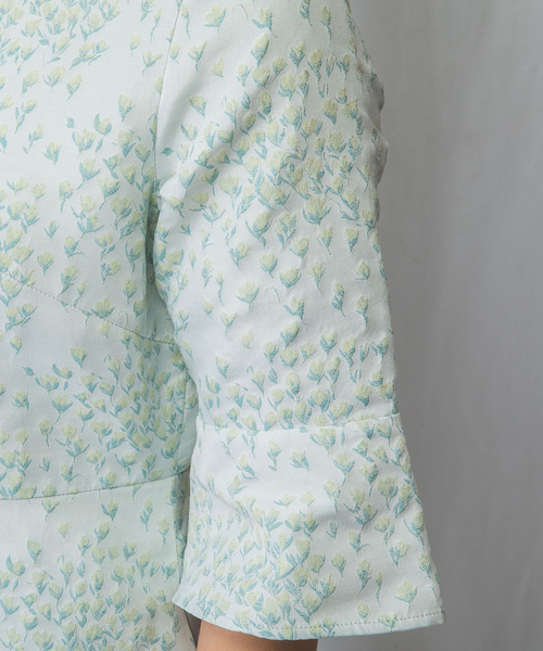 セール】【NALACARA】小花JQ切替ワンピース（ワンピース