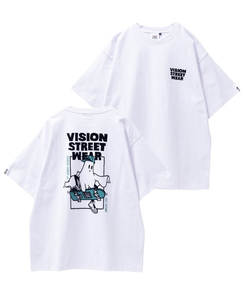 VISION STREET WEAR(ヴィジョンストリートウェア)の「【VISION STREET WEAR / ヴィジョンストリートウェア】ゴーストスケーターTシャツ(Tシャツ/カットソー・メンズ・ブラック/ホワイト/ダークグリーン・M/L/XL)」の22枚目の写真
