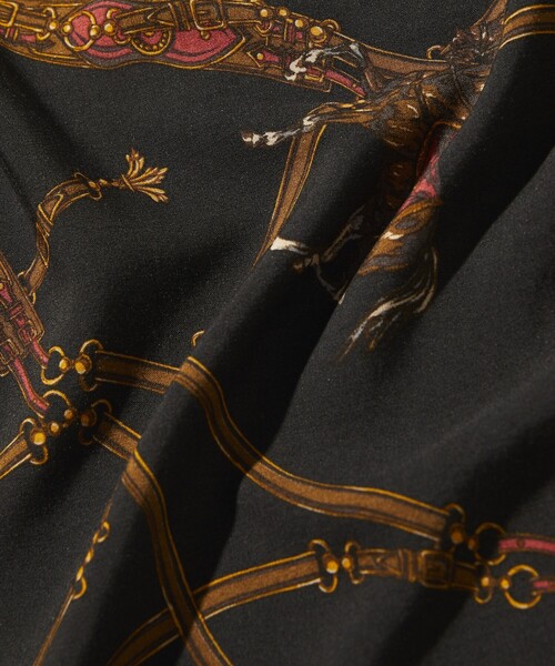 セール】ウォッシャブル レーヨン プリントスカーフ/PRINT SCARF