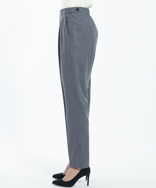 ESTNATION（エストネーション）の「ESTNATION ゴムタックパンツ（その他パンツ・レディース・ネイビー/グレー・36/38）」の16枚目の写真