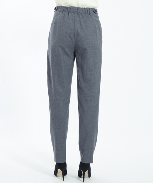 ESTNATION（エストネーション）の「ESTNATION ゴムタックパンツ（その他パンツ・レディース・ネイビー/グレー・36/38）」の18枚目の写真