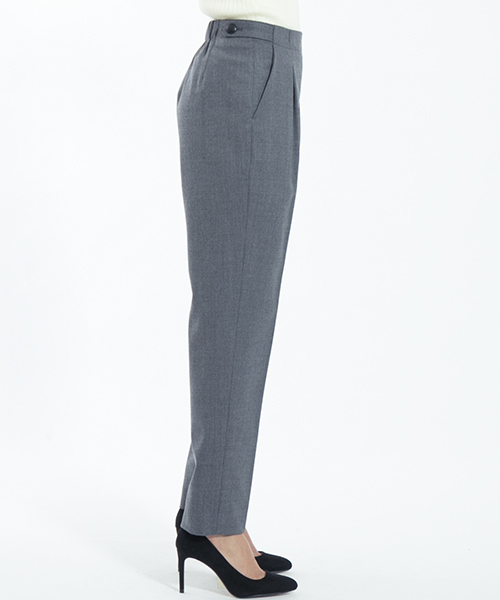 ESTNATION（エストネーション）の「ESTNATION ゴムタックパンツ（その他パンツ・レディース・ネイビー/グレー・36/38）」の17枚目の写真