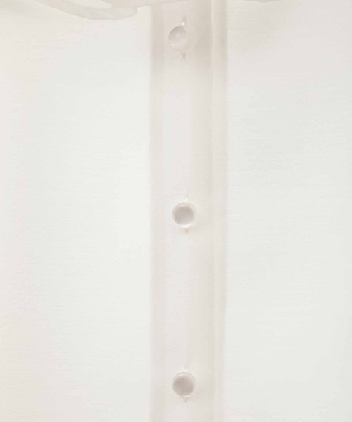 31 Sons de mode(トランテアン ソン ドゥ モード)の「シアーフリルブラウス(シャツ/ブラウス・レディース・ブラック/ベージュ/オフホワイト・フリー)」の7枚目の写真