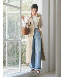 Te chichi | 【宮本茉由着用】ストレートシルエットDenim(その他パンツ)