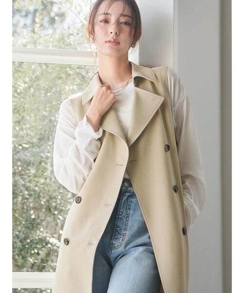 Te chichi（テチチ）の「【宮本茉由着用】ストレートシルエットDenim（その他パンツ・レディース・ブルー/オフホワイト/サックスブルー・M/S）」の4枚目の写真