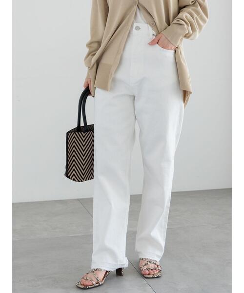 Te chichi（テチチ）の「【宮本茉由着用】ストレートシルエットDenim（その他パンツ・レディース・ブルー/オフホワイト/サックスブルー・M/S）」の16枚目の写真