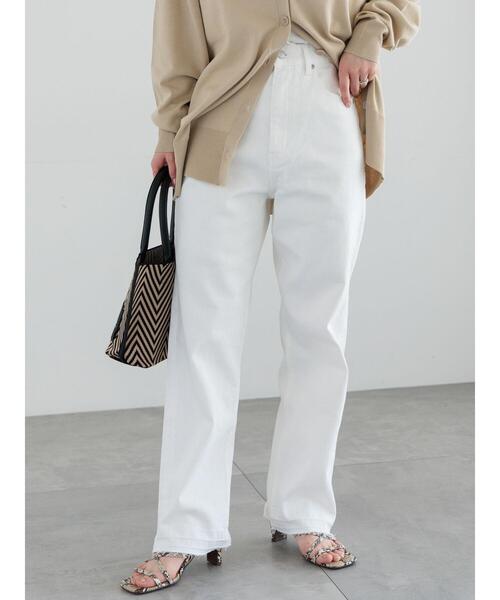 Te chichi（テチチ）の「【宮本茉由着用】ストレートシルエットDenim（その他パンツ・レディース・ブルー/オフホワイト/サックスブルー・M/S）」の17枚目の写真